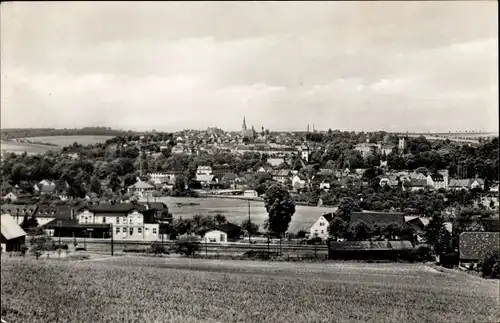 Ak Waldenburg in Sachsen, vom Callenberger Berg aus gesehen