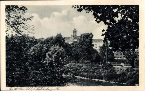 Ak Waldenburg in Sachsen, Fürstl. Res. Schloss