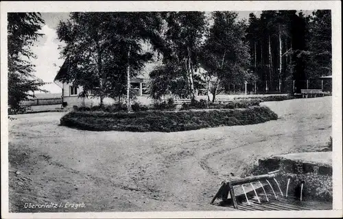 Ak Obercrinitz Crinitzberg in Sachsen, Park, Haus