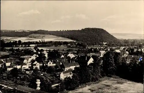 Ak Crossen an der Elster Thüringen, Blick vom Schloss aus