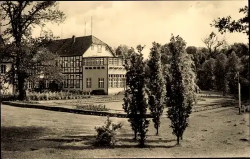 Ak Bad Sülze in Mecklenburg, Rheuma- und Kinderheilstätte, Rosengarten