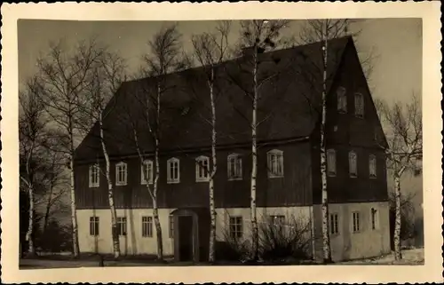 Foto Ak Schellerhau Altenberg im Erzgebirge, Gebäude