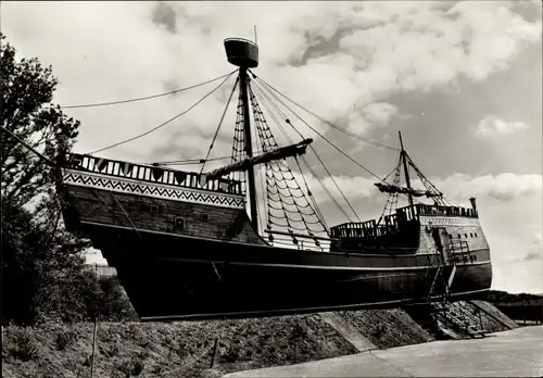 Ak Neu Mukran Sassnitz auf Rügen, Piratenschiff