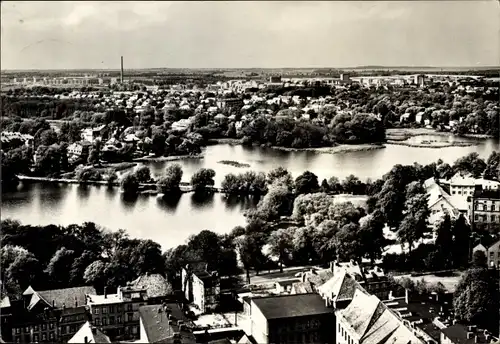 Ak Stralsund in Vorpommern, Blick zum Knieperteich