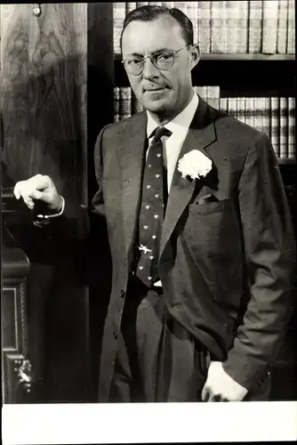Ak Prinz Bernhard der Niederlande, Portrait