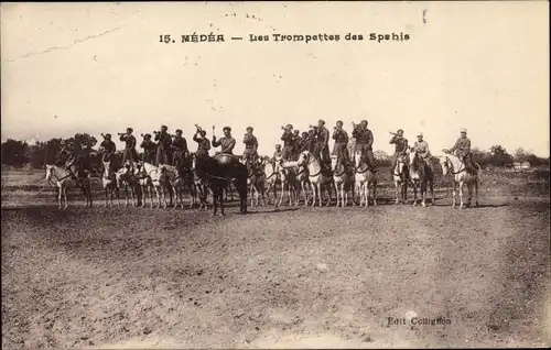 Ak Medea Algerien, Les Trompettes des Spahis
