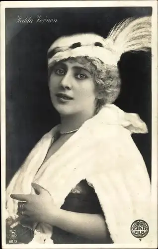 Ak Schauspielerin Hedda Vernon, Portrait, RPH 68/3