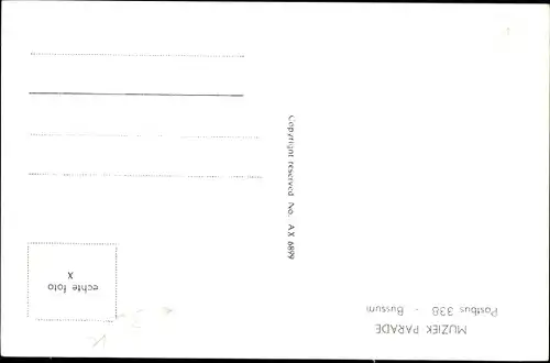 Ak Sänger Engelbert Humperdinck, Profilansicht, Muziek Parade