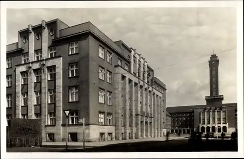 Ak Ostrava Mährisch Ostrau Region Mährisch Schlesien, Rathaus