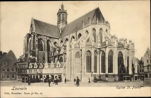 Ak Louvain Leuven Flämisch Brabant, Eglise St. Pierre