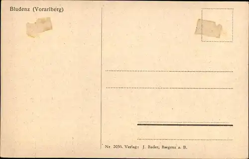 Ak Bludenz Vorarlberg, Gesamtansicht