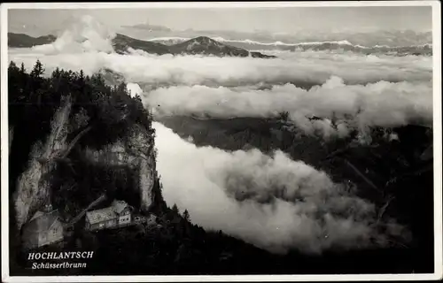Ak Graz Steiermark, Hochlantsch, Schüsserlbrunn