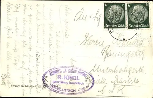 Ak Graz Steiermark, Hochlantsch, Schüsserlbrunn