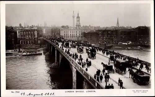 Ak London City England, London Bridge