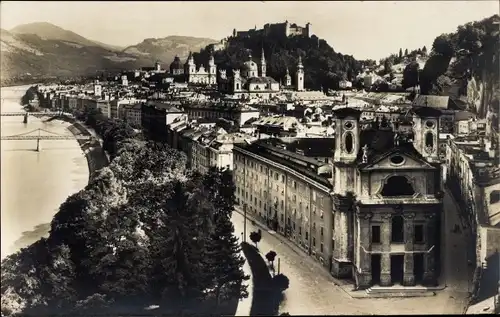 Ak Salzburg in Österreich, Stadt von der Klausenbastei aus gesehen