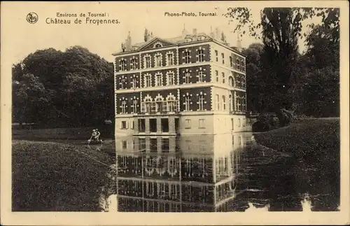 Ak Froyennes Tournai Wallonien Hennegau, Château