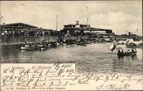 Ak Iquique Chile, El Malecón