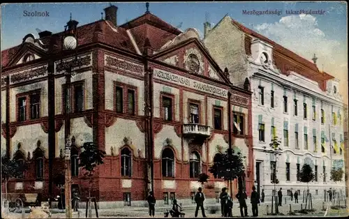 Ak Szolnok Ungarn, Mezogazdasagi takarekpenztar