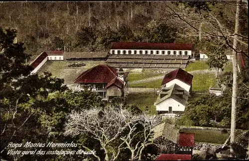 Ak São Tomé und Príncipe, Vista geral das instalações da sede da roça Montes Hermínios