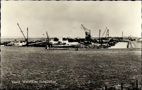 Ak Veere Zeeland, Werkhaven Deltawerken