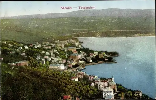 Ak Opatija Abbazia Kroatien, Totale