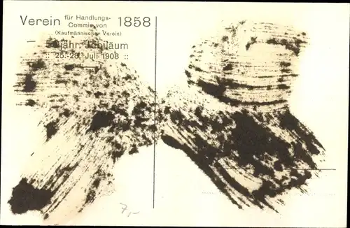 Zeitungs Ak Hamburg Mitte Altstadt, Der Handelsstand, Rathaus, Verein f. Handlungscommis 1858