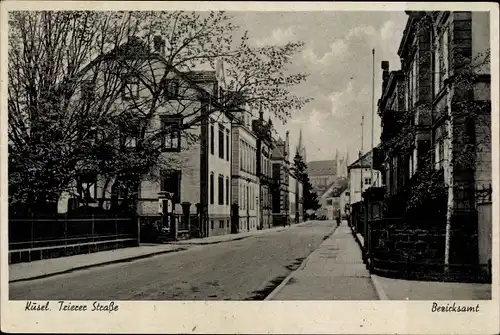 Ak Kusel in der Pfalz, Trierer Straße, Bezirksamt