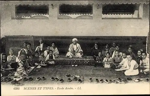 Ak Scenes et Types, Ecole Arabe, Maghreb