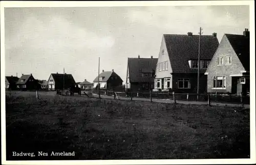 Ak Nes Ameland Friesland Niederlande, Badweg