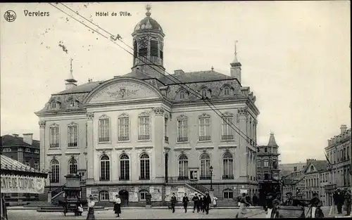 Ak Verviers Wallonien Lüttich, Hotel de Ville