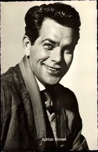 Ak Schauspieler Adrian Hoven, Portrait