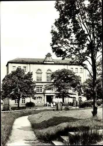 Ak Limbach Oberfrohna in Sachsen, Goetheschule