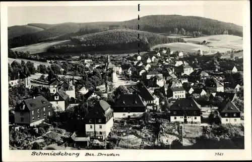 Ak Schmiedeberg Osterzgebirge, Panorama
