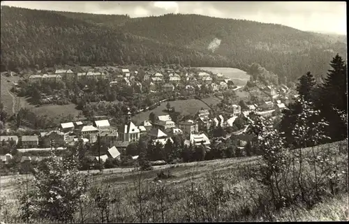 Ak Schmiedeberg Dippoldiswalde Erzgebirge, Teilansicht