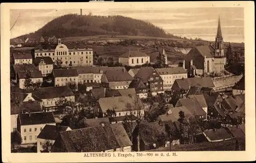 Ak Altenberg im Erzgebirge, Gesamtansicht