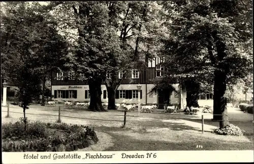 Ak Dresden Neustadt, Gaststätte Fischhaus, Hotel