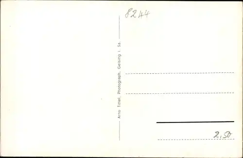 Ak Geising Altenberg Osterzgebirge, Gesamtansicht