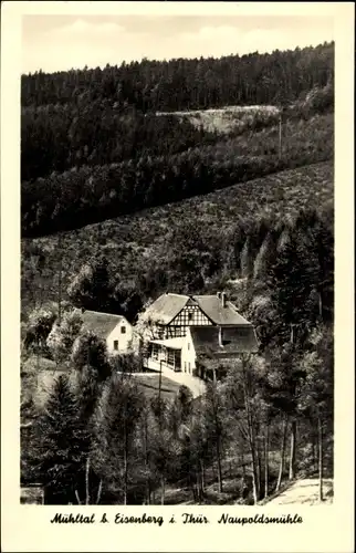 Ak Eisenberg in Thüringen, Mühltal, Naupoldsmühle