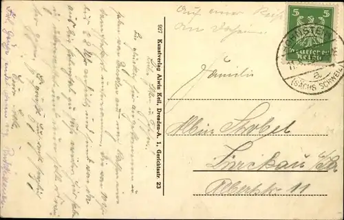 Ak Hohnstein Polenztal Sächs. Schweiz, Hotel Polenztal