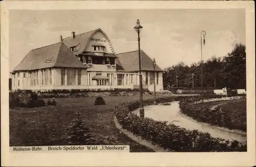 Ak Broich Mülheim an der Ruhr, Broich-Speldorfer Wald Uhlenhorst