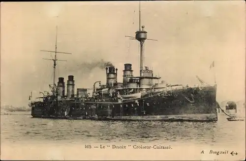 Ak Französisches Kriegsschiff, Desaix, Croiseur Cuirasse