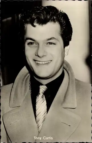 Ak Schauspieler Tony Curtis, Portrait