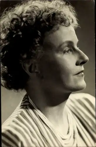 Ak Schauspielerin Maly Delschaft, DEFA Film