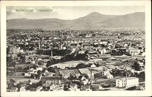 Ak Varnsdorf Warnsdorf Region Aussig, Totale