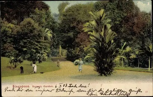 Ak Singapore Singapur, Botanic Garden