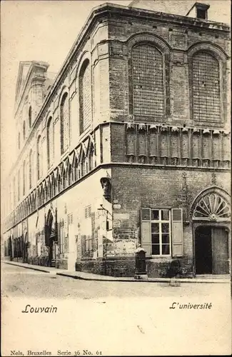 Ak Louvain Leuven Flämisch Brabant, L'Universite
