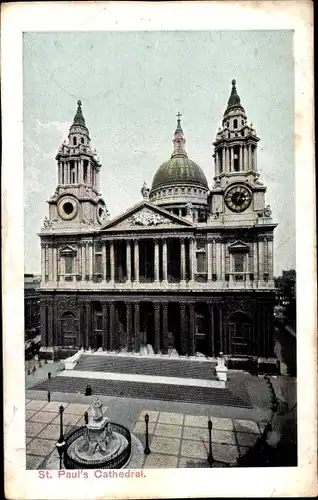 Ak London City England, St. Paul's Cathedral
