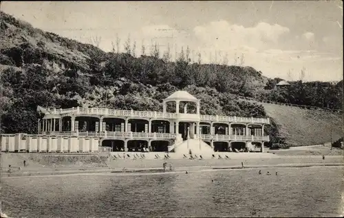 Ak Lourenco Marques Maputo Mosambik, Polana Beach, Blick zum Strand, Hotel