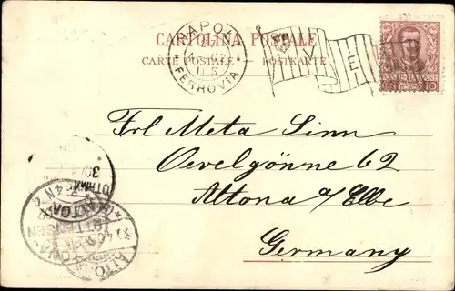 Ak Napoli Neapel Campania, Teatro S. Carlo