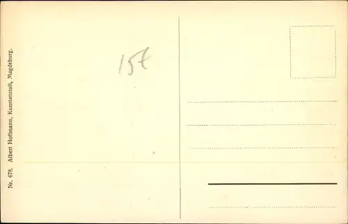 Passepartout Ak Männer beim Stockkampf